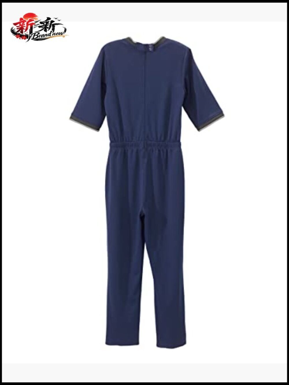 Adaptive Jumpsuit for Seniors with Back-Zip Anti-Strip Design - Picture 3 of 7